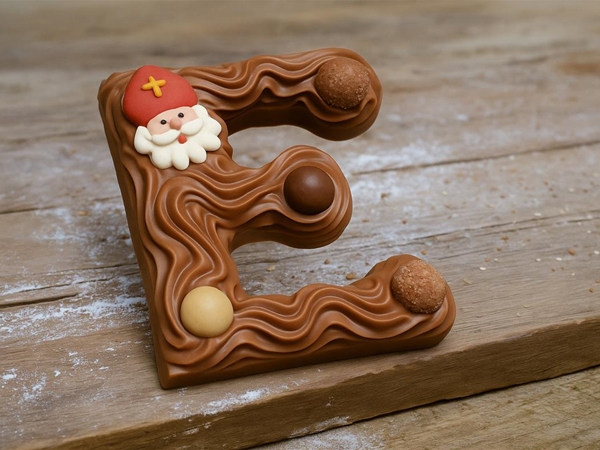 Chocolade letter klein melk