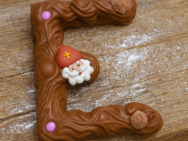 Chocolade letter groot melk